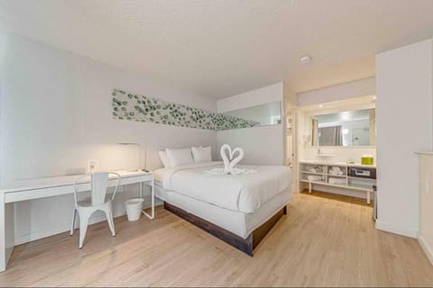 Bed, Photo of the whole room, Seating area, Bedroom