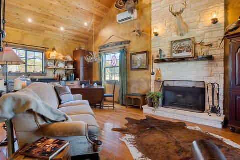 Living room, Dining area, flat iron
