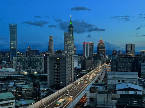 Night, City view