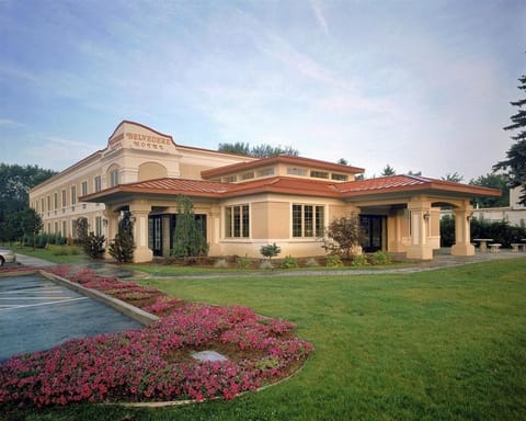 Facade/entrance, Spring, Day