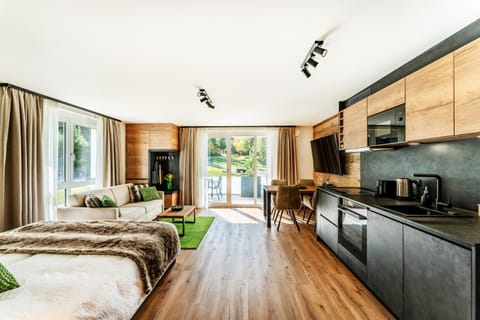 Living room, kitchen, kitchen