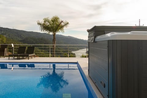 Natural landscape, Mountain view, Pool view, River view, Swimming pool
