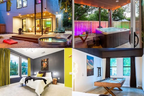 Hot Tub, Photo of the whole room, Bedroom, Swimming pool