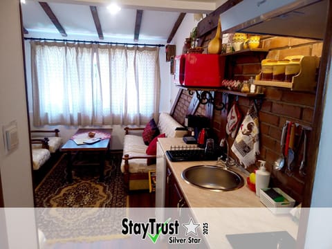 Kitchen or kitchenette, Living room, Certificate/Award