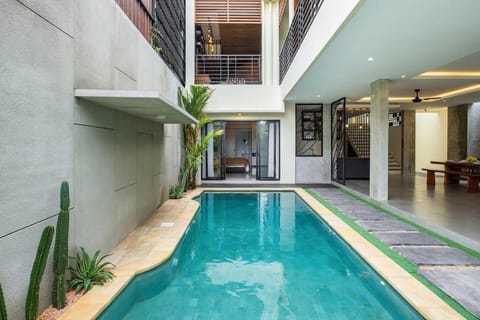 Langma Villa Canggu 6BR Rooftop & Pool Paradise Villa in North Kuta
