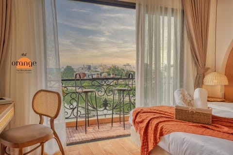 Bed, View (from property/room), Balcony/Terrace, Bedroom, Lake view