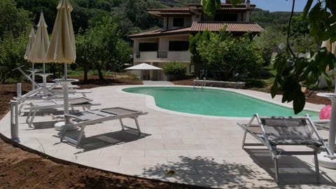 Property building, Pool view