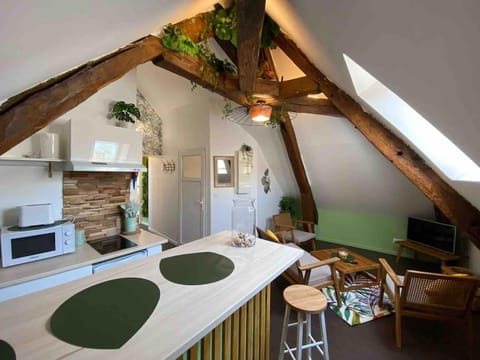 TV and multimedia, Kitchen or kitchenette, Living room, Dining area, minibar, stove