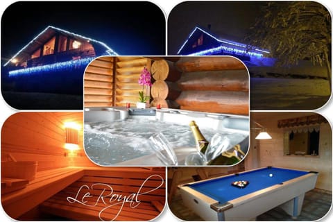 Chalet SPA Le Royal Nathalie MN La rouge Chalet in La Bresse