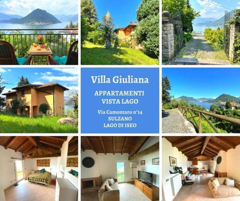 Appartamento lake view di Villa Giuliana Apartment in Sulzano