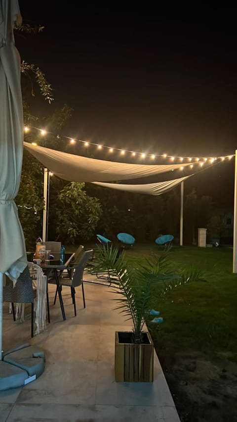 Night, Garden, Garden view
