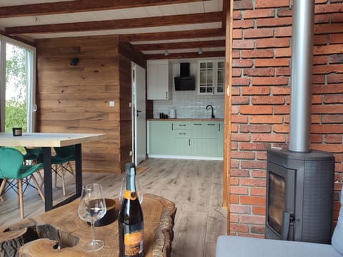 Brzozowisko - domek z balią na Kaszubach House in Pomeranian Voivodeship