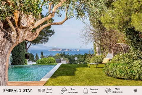 Garden, Garden view, Pool view, Sea view, Swimming pool, sunbed