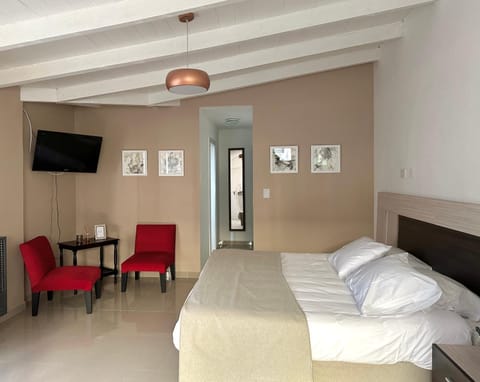 Bed, TV and multimedia, Photo of the whole room