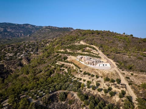 Natural landscape, Bird's eye view, Mountain view