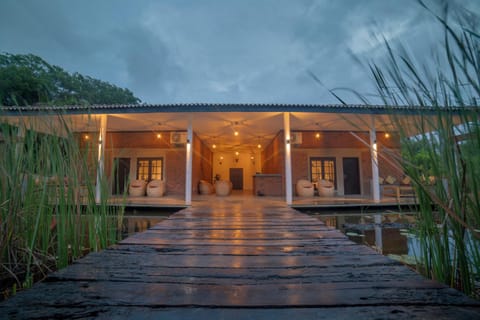 Property building, Garden, Garden view