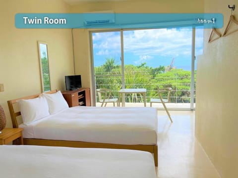 Bed, View (from property/room), Sea view