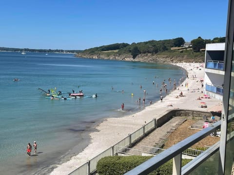 Day, People, Beach, Sea view