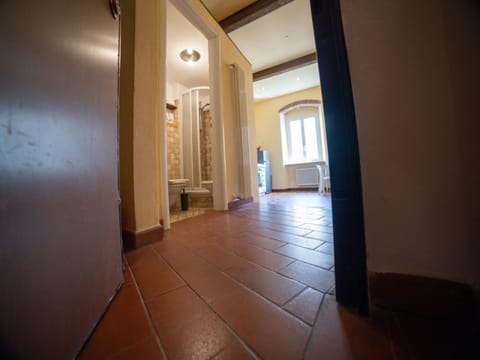 Facade/entrance, Bathroom, Kitchen or kitchenette