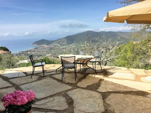 Natural landscape, View (from property/room), Balcony/Terrace, Sea view