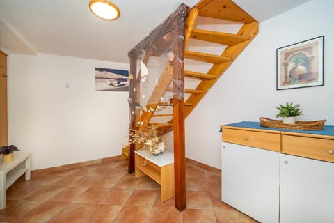 Apartment Placa with Balcony and Sea View Apartment in Lika-Senj County