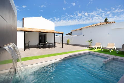 Property building, Living room, Swimming pool