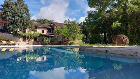 Property building, Pool view
