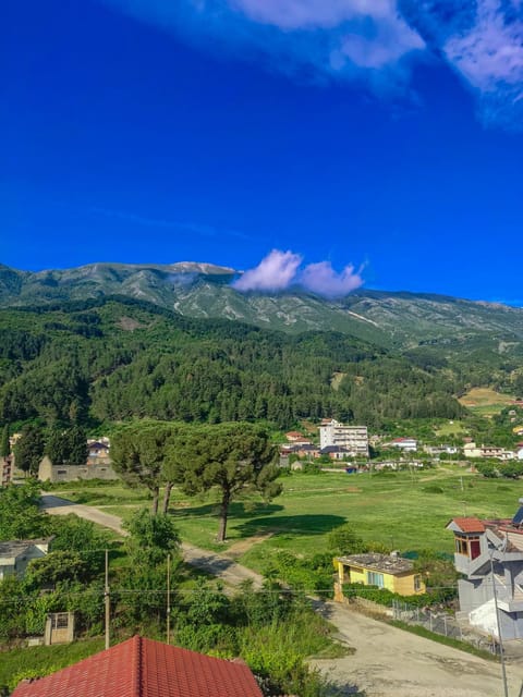 Spring, Day, Natural landscape, Bird's eye view, Mountain view