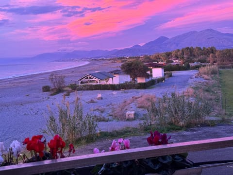 Nearby landmark, Spring, Natural landscape, Beach, Mountain view, Sea view, Sunset
