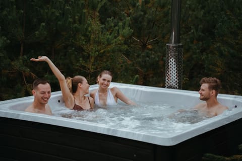 People, Hot Tub, group of guests