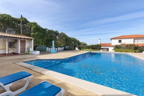Property building, Living room, Swimming pool