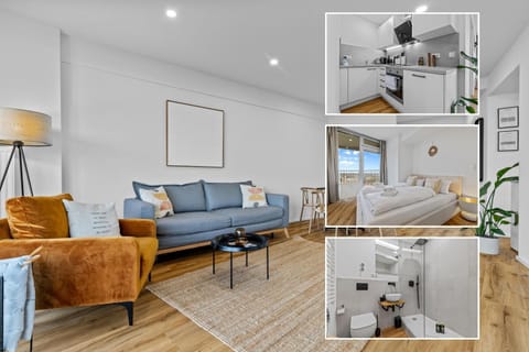 Bed, Living room, Photo of the whole room, Seating area, Bedroom
