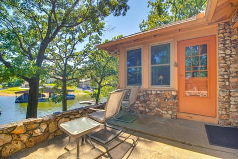 Swim Dock and Views Lakefront Afton Vacation Rental Apartment in Cleora