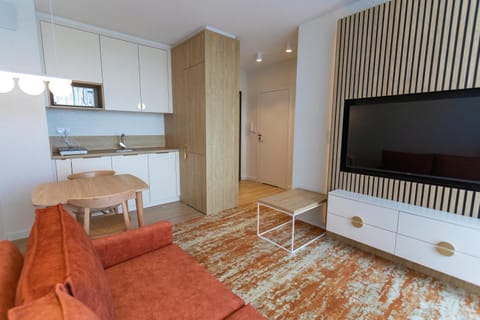 TV and multimedia, Kitchen or kitchenette, Living room, Seating area, minibar