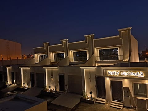 Property building, Night, On site