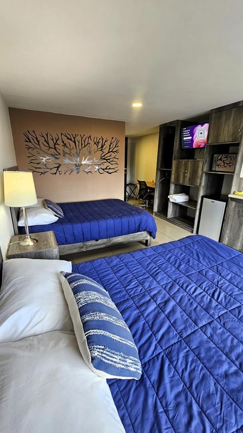 Bed, Living room, Photo of the whole room, Seating area, Bedroom