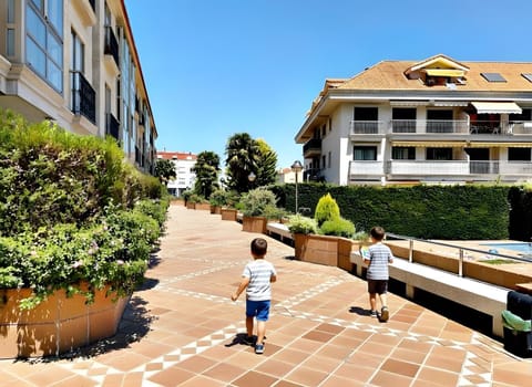 Property building, Day, children