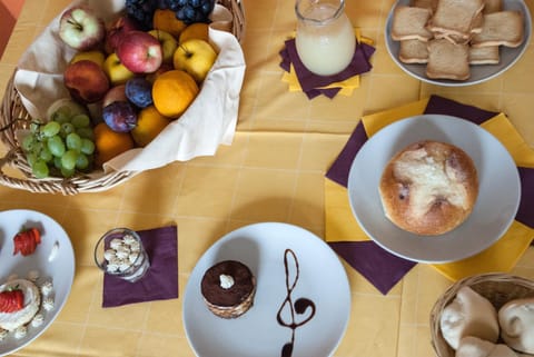 Buffet breakfast, Italian breakfast