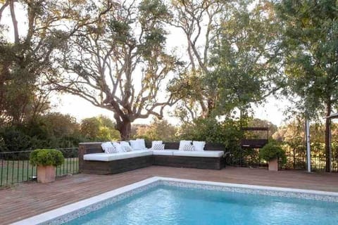Natural landscape, Garden, Pool view, Swimming pool, sunbed