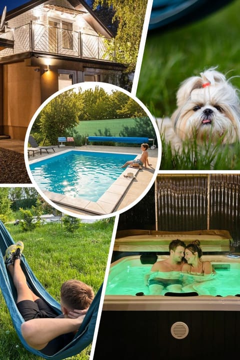 Property building, Hot Tub, Swimming pool