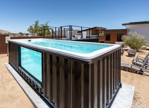Desert Contemporary Compound - Large Modern Oasis House in Joshua Tree