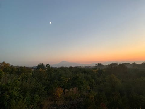 Mountain view, Sunset