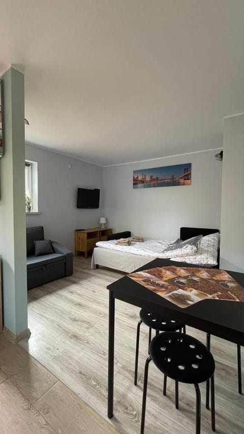 Bed, TV and multimedia, Photo of the whole room, Dining area, Bedroom, furniture, furniture, towels, towels