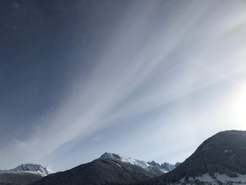 Natural landscape, Winter, Mountain view