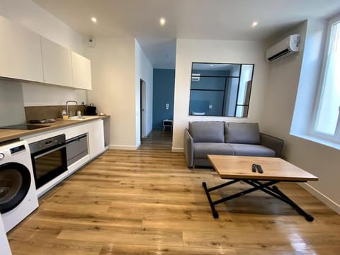 LA PERLE BLEUE, Centre ville Valence,Proche gare Apartment in Valence