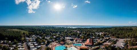 Natural landscape, Bird's eye view, Lake view, Pool view, Swimming pool
