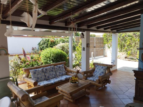 Patio, Garden, Garden view, Family