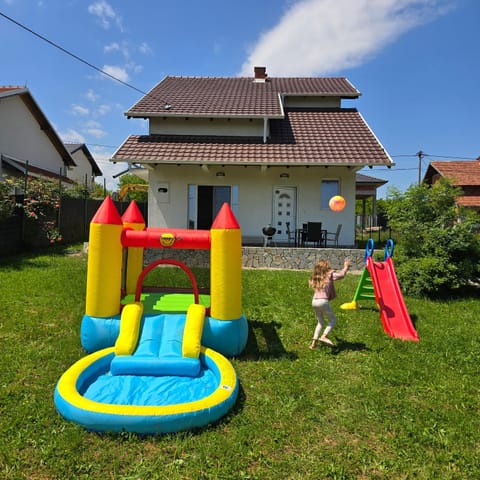 Property building, Children play ground, Garden