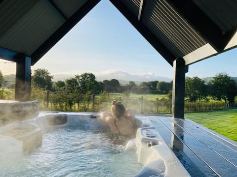 Natural landscape, Garden, Pool view, Swimming pool