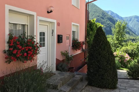 Property building, Natural landscape, Garden, Mountain view